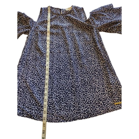 Michael Kors Top Womens Small Cold Shoulder Layered Sleeves - Picture 6 of 11